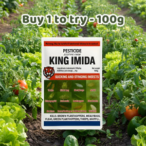 [COMBO SALE] King Imida 100g - Natural Shield For Farm Sucking Garden Pests Balance Thrips Fleas Regulation Technology