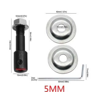 ADAPTOR CHUCK DRILL BOR KONEKTOR AS PANJANG 5 - 14 MM SET AS DINAMO M5 - M14 GERINDA AMPLAS