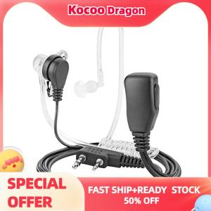 Kocoo Radio Earpiece Earphone Headset Mic For Kenwood BF-888s Two-way Radio