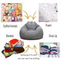 ghế lười hạt xốp Vỏ Ghế Lười Hình Hạt Đậu Thiết Kế Đơn Giản Phong Cách Cổ Điển Cho Người Lớn Và Trẻ Em(không bao gồm lớp lót). 
