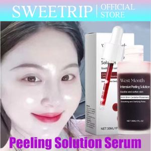 Intensive Peeling Solution Serum Firming & Lifting Facial Brightening Serum AHA BHA PHA 30 ml Serum Pelembab & Perbaikan Wajah Mengurangi