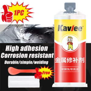 KAVIEE Gam besi Quick drying in 5 gam kuat serbaguna minutes besi paling resistance metal glue gam besi paling kuat durable and strong Super Glue Industrial Repair Casting Adhesive Metal Repairing Casting Adhesive gam gajah gam kuat lekat serbaguna 金属修补胶