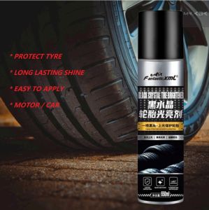 TYRE FOAM CLEANER SPRAY TYRE POLISH FOAM Tyre Shine Polish Wax PENGILAT TAYAR Pencuci Pembersih Kereta Motor READY STOCK