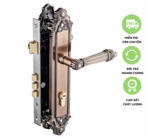 Khoá Cửa Tay Gạt Huy Hoàng EX8526 (Cửa Chính)