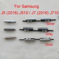 1 Bộ 2 Nút Nguồn Và Âm Lượng Phím Bên, Dành Cho Samsung Galaxy J5 Linh Kiện J510 J510f J5108 / J7 J710 J710f J7108. 