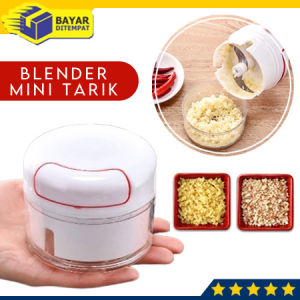 Blender Mini Manual Tarik Tangan Food Chopper