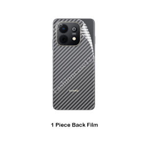 For Huawei Nova Y74 Back Carbon Fiber Film For Huawei Nova Y74 NovaY74 5G 4G 2026 Soft Film Protector Clear Transparent Full Cover Scratch Resistant Screen Protective Sticker