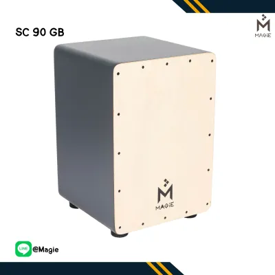 Magie Cajon Drum รุ่น SC 90 กลองคาฮอง เครื่องดนตรี คาฮองนั่งตี เครื่องเคาะจังหวะ กลองพกพา อคูสติก ถูกดีดัง