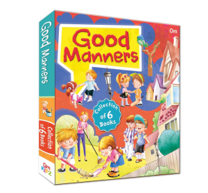 Good Manners - Collection of 6 Books - Story Books for kids with Colourful Illustrations - Early Learning for Kids (OM)
