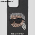 Karl Lagerfeld - K/IKONIK RHINESTONE IPHONE 14 PRO MAX CASE 235W3999 เคสมือถือ. 
