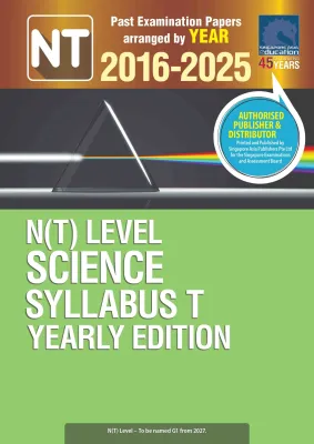 NEW TYS - N(T) Level Yearly Edition Past Examination Papers 2016 - 2025 | Past Examination | Secondary Level Examination Books - SAP