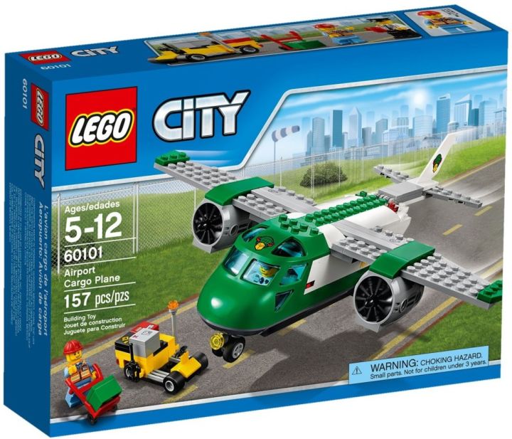 Lego City 60101 Airport Cargo Plane 157 Piece Building Set