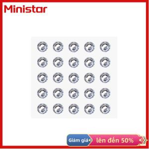 Ministar Tự dính mặt tóc đá quý thạch pha lê Sticker cơ thể đồ trang sức Sticker trang điểm thủ công trang trí nội thất Sticker