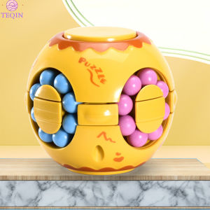 TEQIN new！！Magic Cube Bean Colorful Fingertip Magic Cube Creative Children Toys
