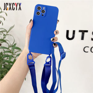 Crossbody Lanyard Necklace Cord Rope Strap Phone Case For iPhone 14 11 12 13 Pro Max Mini XS XR X 7 8Plus SE3 14Max Soft Funda