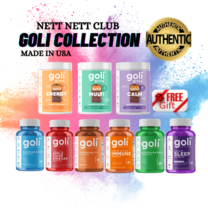 [FRESH STOCKS] Cheapest in Lazada Authorised Distributor Goli