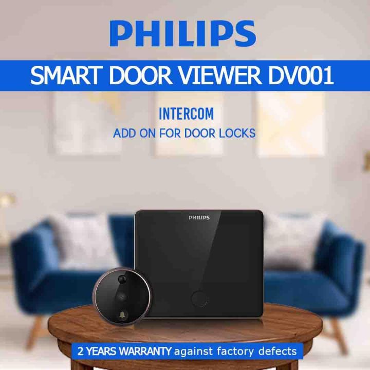 Philips Smart Door Viewer DV001 Black Lazada PH