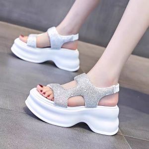 Womens Summer New Thick Sole Beach Shoes Fashion Wedge Sandals