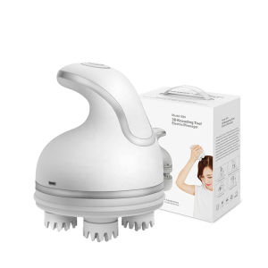 FCElectric Head Massage Comb Relax Scalp Massager Silicone Spa Head For Men Women Relieve Fatigue Headache Reduce Hair loss