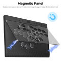 Haute42 C16 Magnetic Hitbox Leverless Arcade Stick Controller For Ps4 /PS5/Switch Button Rim Stickless Hitbox Fightstick. 