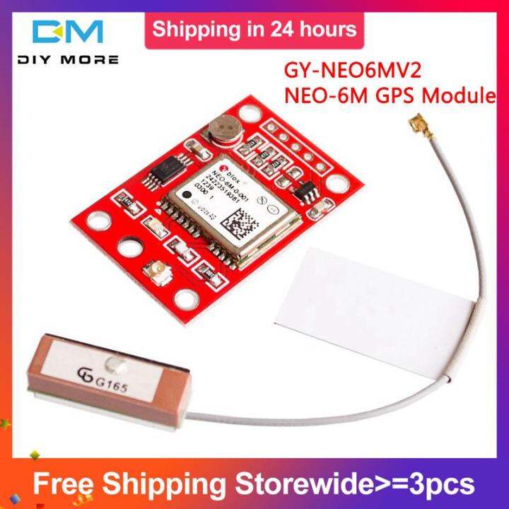 Original Diymore Gy-neo6mv2 Neo-6m Gps Module Neo6mv2 Flight Controller 