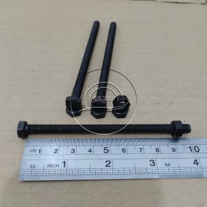 BAUT BAJA GRADE 8.8 M6X100 PANJANG 10CM FULL DRAT KUNCI 10 BAUD MUR M6 X 100 6X100 6 X 100 10 CM DIAMETER DRAT 6MM PITCH DRAT 1.0 HEXA BOLT 100 MM 100MM SEKRUP SKRUP