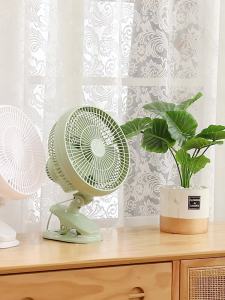 Automatic Oscillating Fan Small Desk Fan Student Dormitory Clip Fan Household Little Fan Electric Fan Office