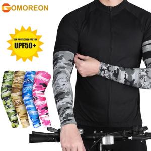 【NEW A 】1Pair Compression Arm Sleeves UV Protection Running Arm Cover Basketball Elbow Pad Fitness Armguards Sports Cycling Arm Warmers