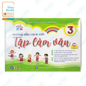 Sách - Hướng Dẫn Cách Viết Tập Làm Văn Lớp 3 - Kết Nối Tri Thức Với Cuộc Sống