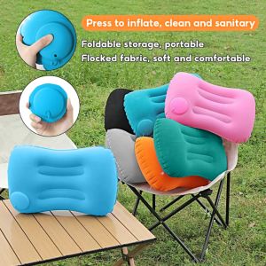 Inflatable Portable Neck Pillow U-shaped Pillow That Can Be Stored and Self Filled Suitable for Outdoor Travel Business Trips
