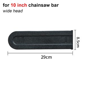GOUPDO 1Pcs Chống trầy xước Bọc hướng dẫn cưa xích 8-24 inch Nhựa Bảo vệ thanh cưa xích Bền bỉ Bọc bảo vệ tấm Phụ kiện dụng cụ điện