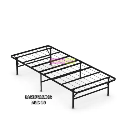 ranjang besi lipat tempat tidur lipat besi divan besi lipat dipan metal bed DASAR LIPAT MBD Pirasi base folding knockdown system minimalis ranjang lipat anak ranjang kost teenager ranjang single ranjang mess ranjang hotel model simple