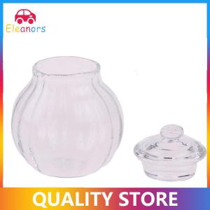 [Eleanor] 1:12 Dollhouse Miniature Round Bottle Candy Jar Mini Candy Bottle Model