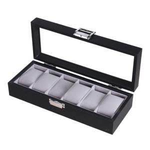 Giải pháp lưu trữ container da chuyên nghiệp cho smartwatches có thiết kế vung nồi bằng kính chống xước