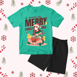 Code8.id DTF2 Baju Setelan Natal Anak Laki Laki Karakter Merry Cewek Best Seller MURAH DAN TRENDY