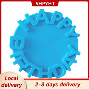 [COD] SHPYHT Local delivery Ship within 24 hours Happy Birthday Baking Pan Round Mousse Silicone Mold DIY Cake Baking Tray