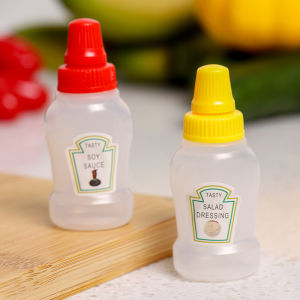 Tempat Wadah Botol Saus Sambal Mini / Wadah Bumbu Saus Kecap Sauce Cup Food Grade