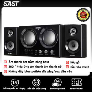 SAST Loa bluetooth máy tính vi tính A9 bass Bạn có thể kết nối với giao diện micrô/thẻ USB/SD