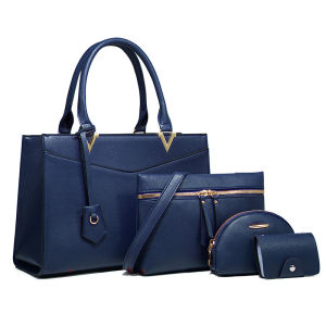 European and American Fashion Womens Handbag Large Capacity Four-Piece Set Mother-Daughter Bag