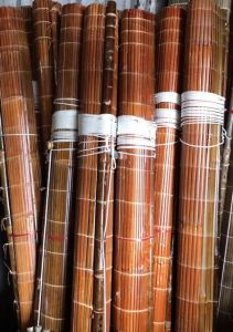 Mành sáo trúc che nắng ban công rộng 1m50 x cao 15m/2m/25m/3mRèm trúc treo cửa sổ che mưa cho mái hiên có dây kéo ròng rọc đầy đủ