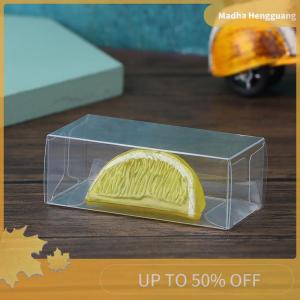 Madha 20PCS Model Car Toy Display Box For 1:64 Transparent PVC Storage Holder Clear Box Case Party Decor Clear Gift Display Case