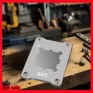 Family Flower Flash Sale Aluminum Universal AM5-AMD Desktop Chassis CPU Bending Correction Fixing Buckle Cover Apply To 7950X 7800X 7700X 7600X 7500F