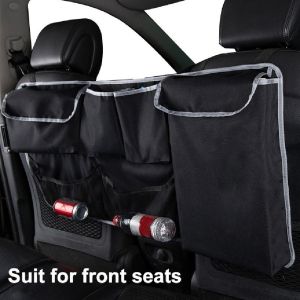 GEANAN Multi-pocket Car Trunk Hanging Storage Bag Waterproof Adjustable Straps Automobile Seat Back Pocket Universal Space Saver Car Seat Back Organizers Automobile Interior