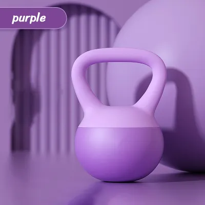 Premium Soft Kettlebell Weights Strength Training Kettlebells for Womens Fitness Equipment Conditioning Strength & Core Training 4KG 6KG 8KG