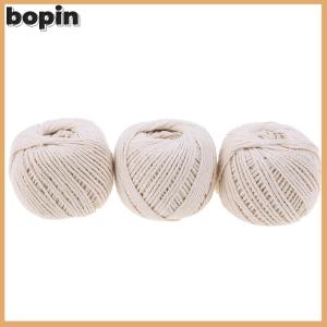 Bopin 1Roll 229 feet Butchers Cotton Twine Meat Trussing Turkey Barbecue Strings Rope