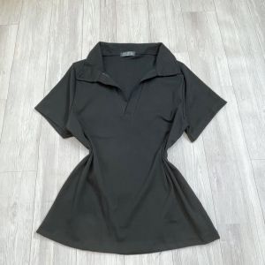 [Hoàn tiền 20%] Áo Thun Cổ Bẻ Bigsize nữ Áo Thun Polo Có Size Chuẩn Phom dáng dài  ACB