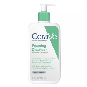 CeraVe Foaming Cleanser (236 | 473ml) | Skin Barrier Face Wash with Ceramides for Normal to Oily Skin