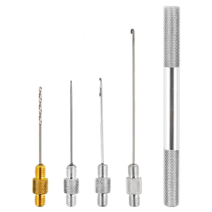 5Pcs Fishing Baits Needle Set Carps Fishing Baiting Rig Tool Carps Fishing Tackle For Rigging Baits Lures Carps Fishing