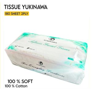 Tissue Yukinawa 180 Sheets 2 Ply Facial Tisu Lembut