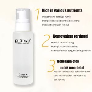 Flash Sale Hair Serum Treatment Rambut Argan Oil 60ml Hair Salon Perfect First Essential Tonic Pelembab Rambut Indah Bersinar Berkilau Sehat Kuat Anti Kering Kusam Bercabang Perawatan Rambut Kulit Kepala Aman Hair Treatment Care Beauty Product